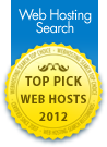 Top Pick Web Host 2012 Top Pick Web Host 2012