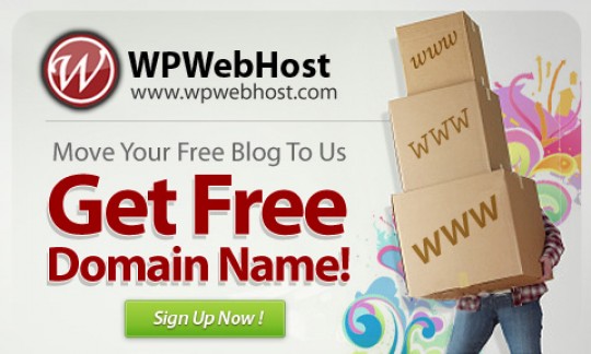 move your free blog and get free domain name