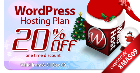 WordPress Hosting Plan Xmas Sale WordPress Hosting Plan Xmas Sale
