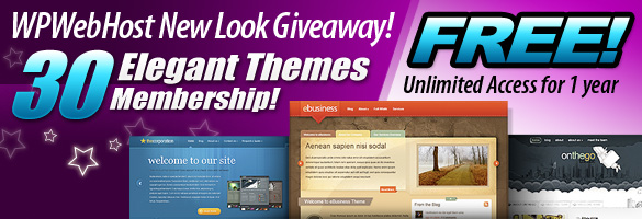 wpwh new look giveaway WPWebHost New Look Giveaway