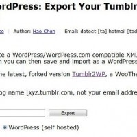 Migration from Tumblr to WordPress