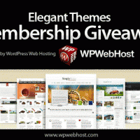 Tweet and Win Elegant Theme membership giveaway by WPWebHost