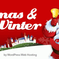 Christmas and Winter Sales Promotion for WordPress Hosting by WPWebHost