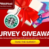 Survey Giveaway 2012 : Winner Announced