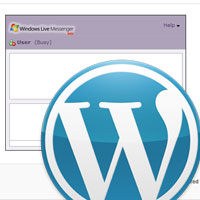 Create a WordPress Live Chat widget using Windows Live